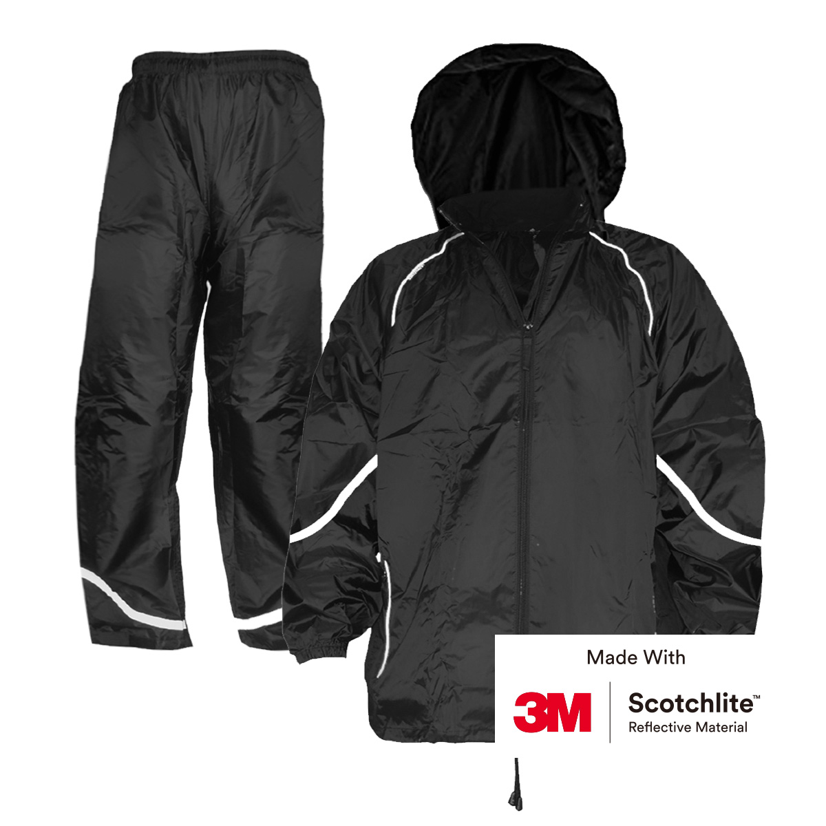 Fishing Rain Suit - ชุดกันฝน Salzmann - กันน้ําและกันลม - ผลิตจากสก๊อตชิลต์