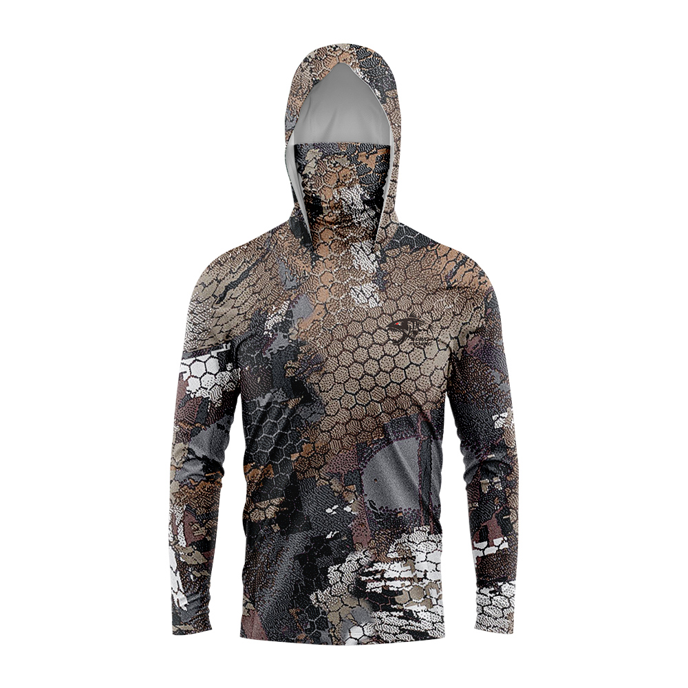 Fishing Hoodie - เสื้อตกปลา Huk New Gear แขนยาวสำหรับฤดูร้อน แห้งเร็ว