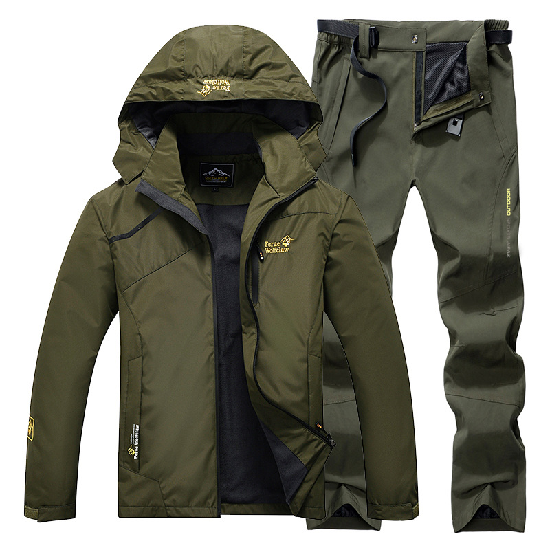 ชุดตกปลากันน้ำระบายอากาศได้ดีท - Fishing Rain Suit บทวิจารณ์และราคา
