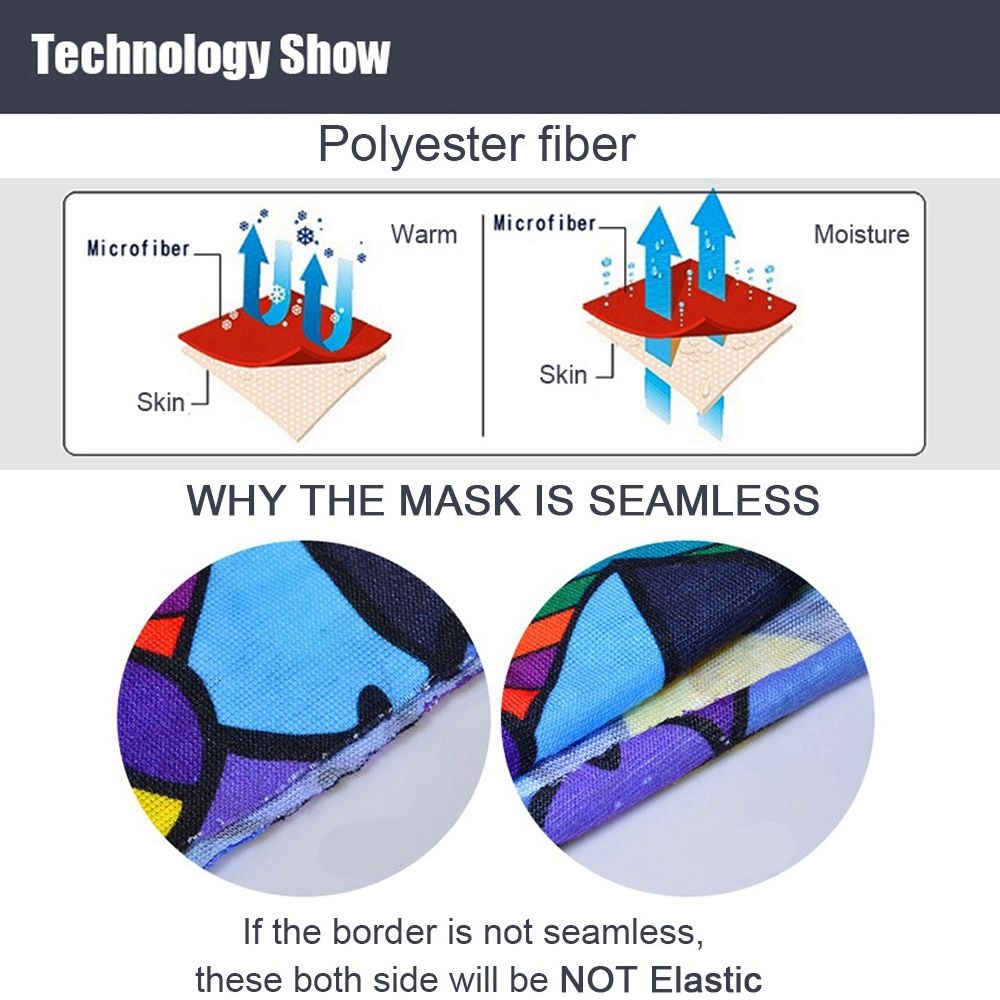 อุปกรณ์เสริม ผ้าพันคอ ผ้าคาดศี - Fishing Mask Sun Protection บทวิจารณ์และราคา