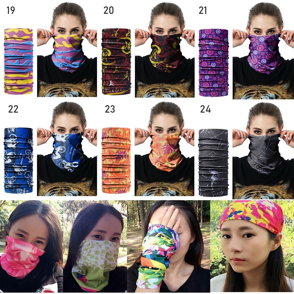 อุปกรณ์เสริม ผ้าพันคอ ผ้าคาดศี - Fishing Mask Sun Protection บทวิจารณ์และราคา