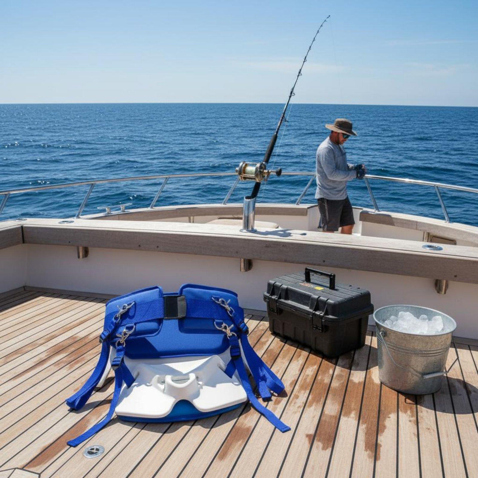 เข็มขัดตกปลาแบบแข็งแรงสูง สำหร - Fishing Belt บทวิจารณ์และราคา